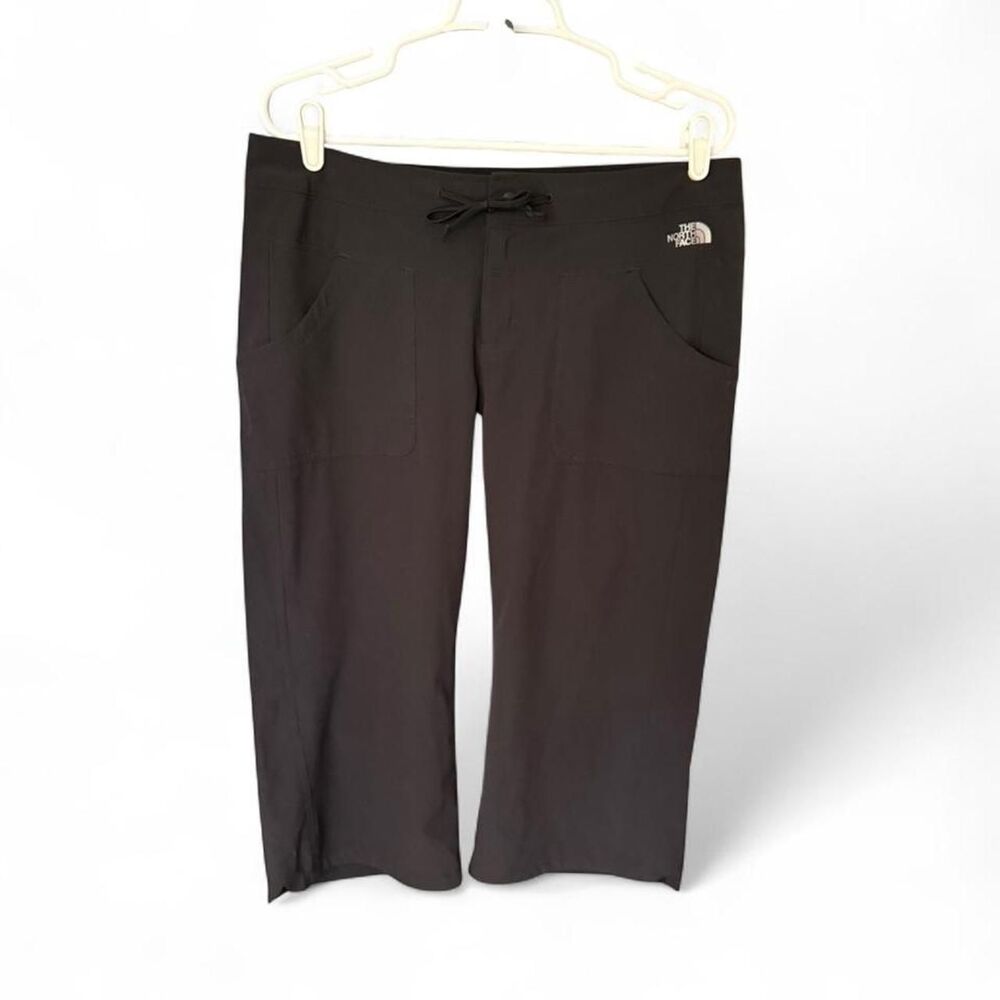 The North Face Apex Capris Womens Size 14 Black Hiking Training Pants Stretch
